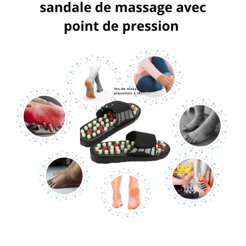 Sandales de Massage Réflexologiques – Transformez chaque pas en moment de bien-être